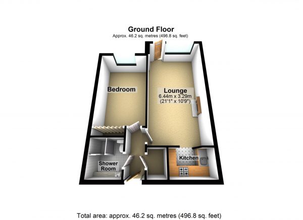 3 D Floor plan